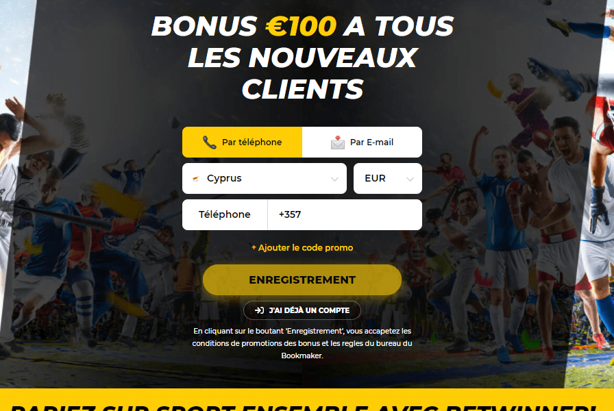 Betwinner Bonus : Réservé aux membres