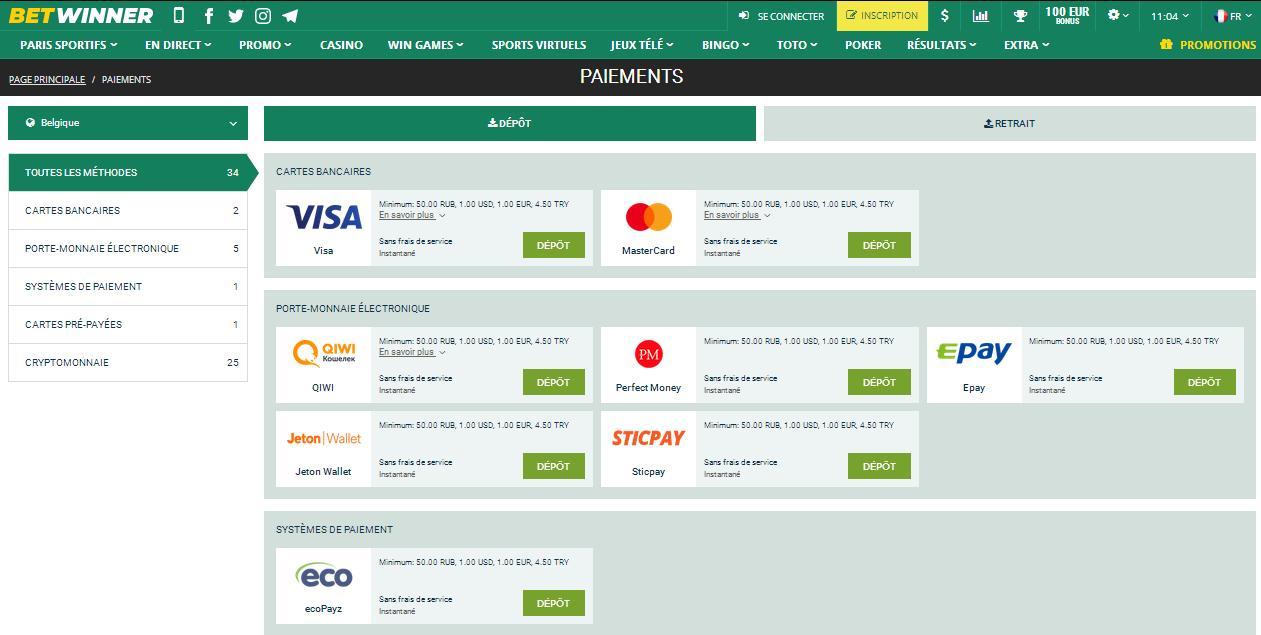 Betwinner : Avis, Revu complète, inscription, site officiel, bonus, code promo, application, casino