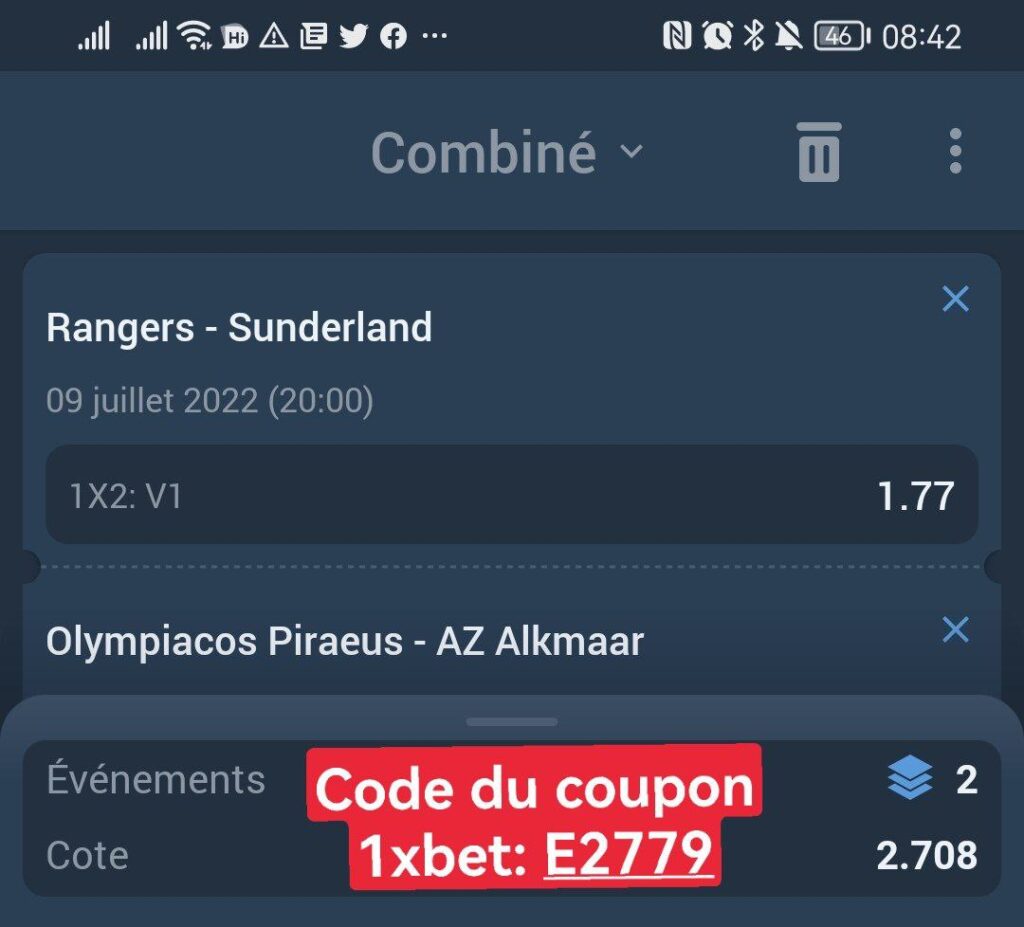 Pronostic du jour